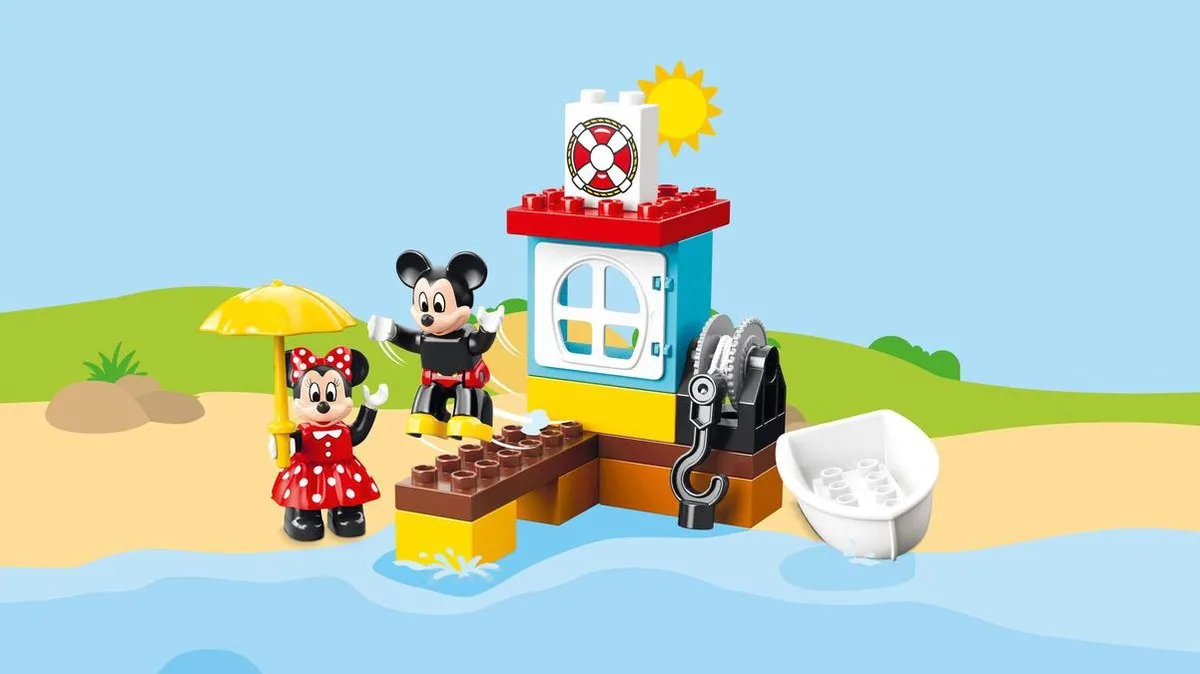 LEGO DUPLO Mickey's Boot 10881 - 28 Stukken