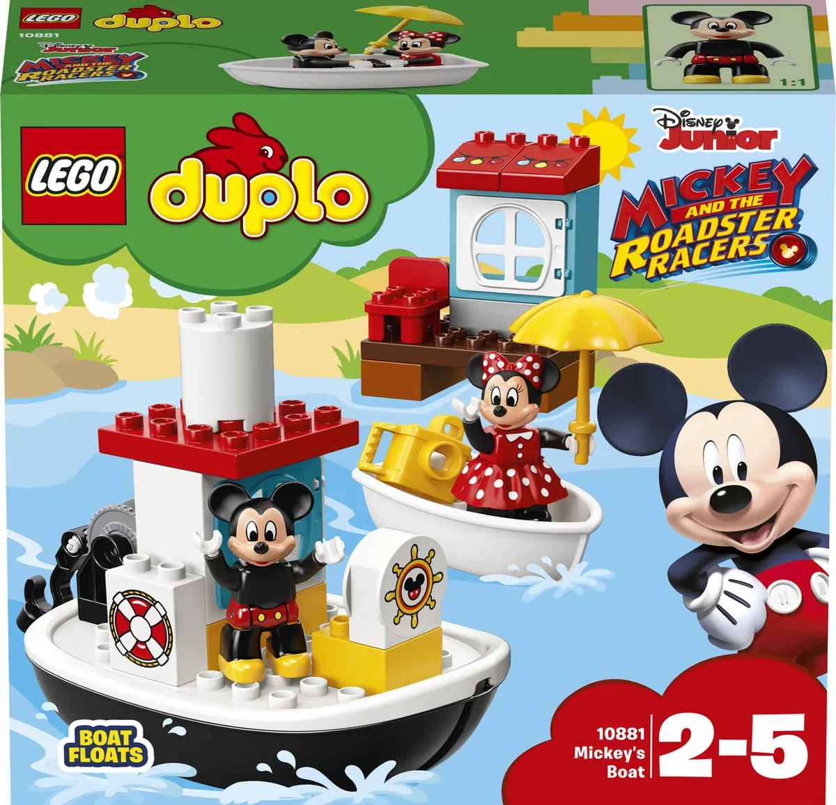 LEGO DUPLO Mickey's Boot 10881 - 28 Stukken - afbeelding 6 van 6