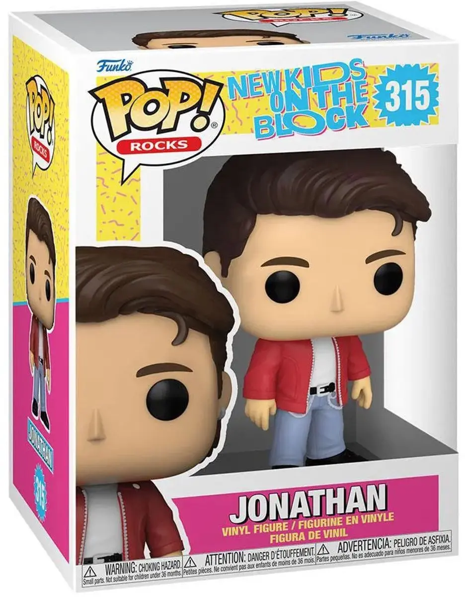 Funko POP! Rocks Jonathan New Kids On The Block - Verzamelfiguur 9cm - Multicolor