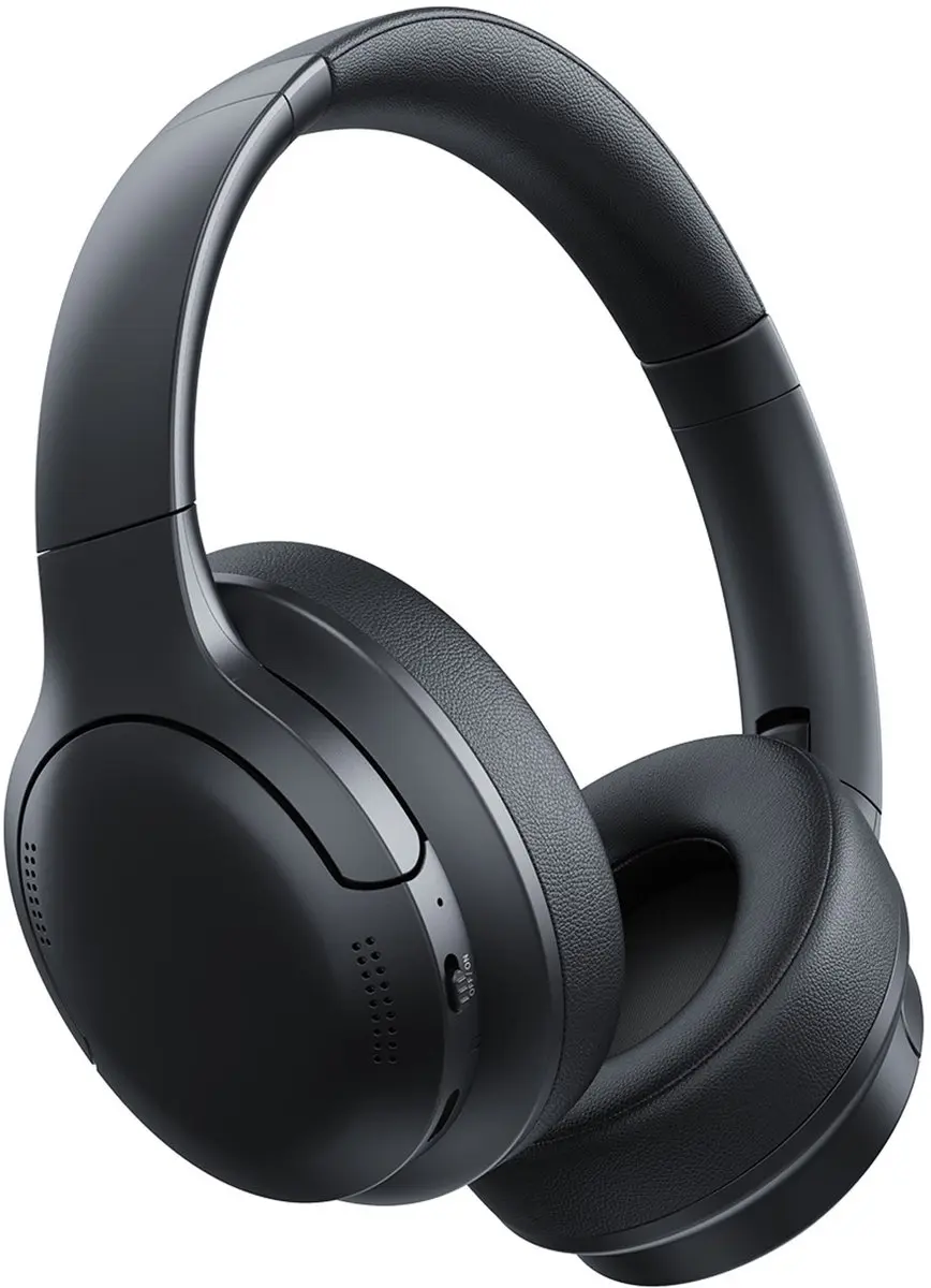 Baseus BH1 Lite Draadloze Koptelefoon - Sterke Bas - Bluetooth 6.0 - Zwart