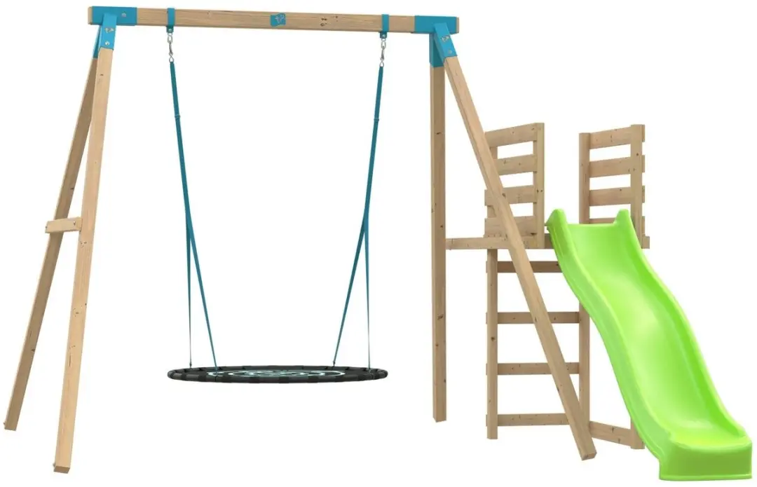 TP Toys Alysse Nestschommel met glijbaan