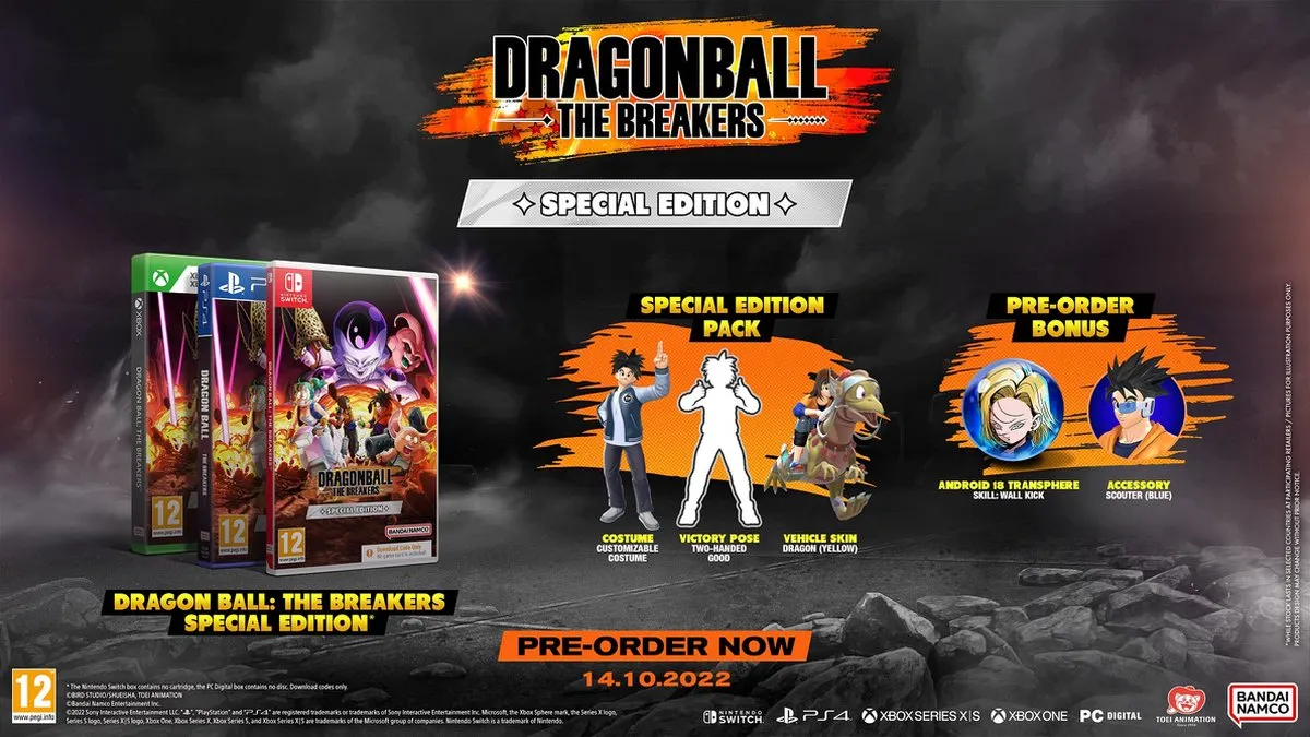 Bandai Namco Dragon Ball The Breakers Special Edition PS4
