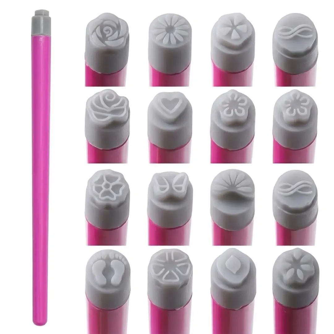 NuveX Roze Nagelart Stempelpen
