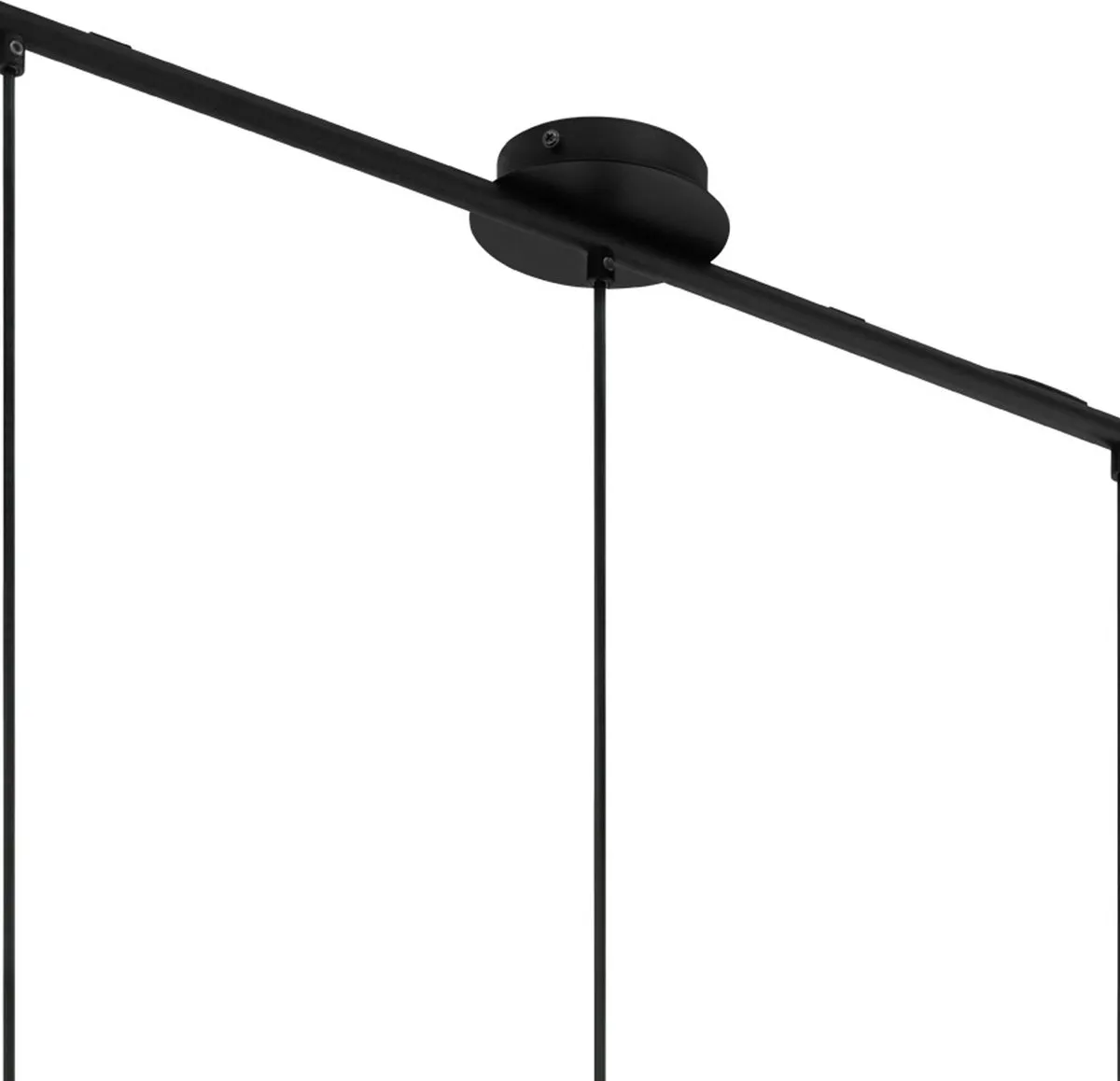 Eglo Pinto Gold Hanglamp E27 - 72,5 cm - Zwart/Goud