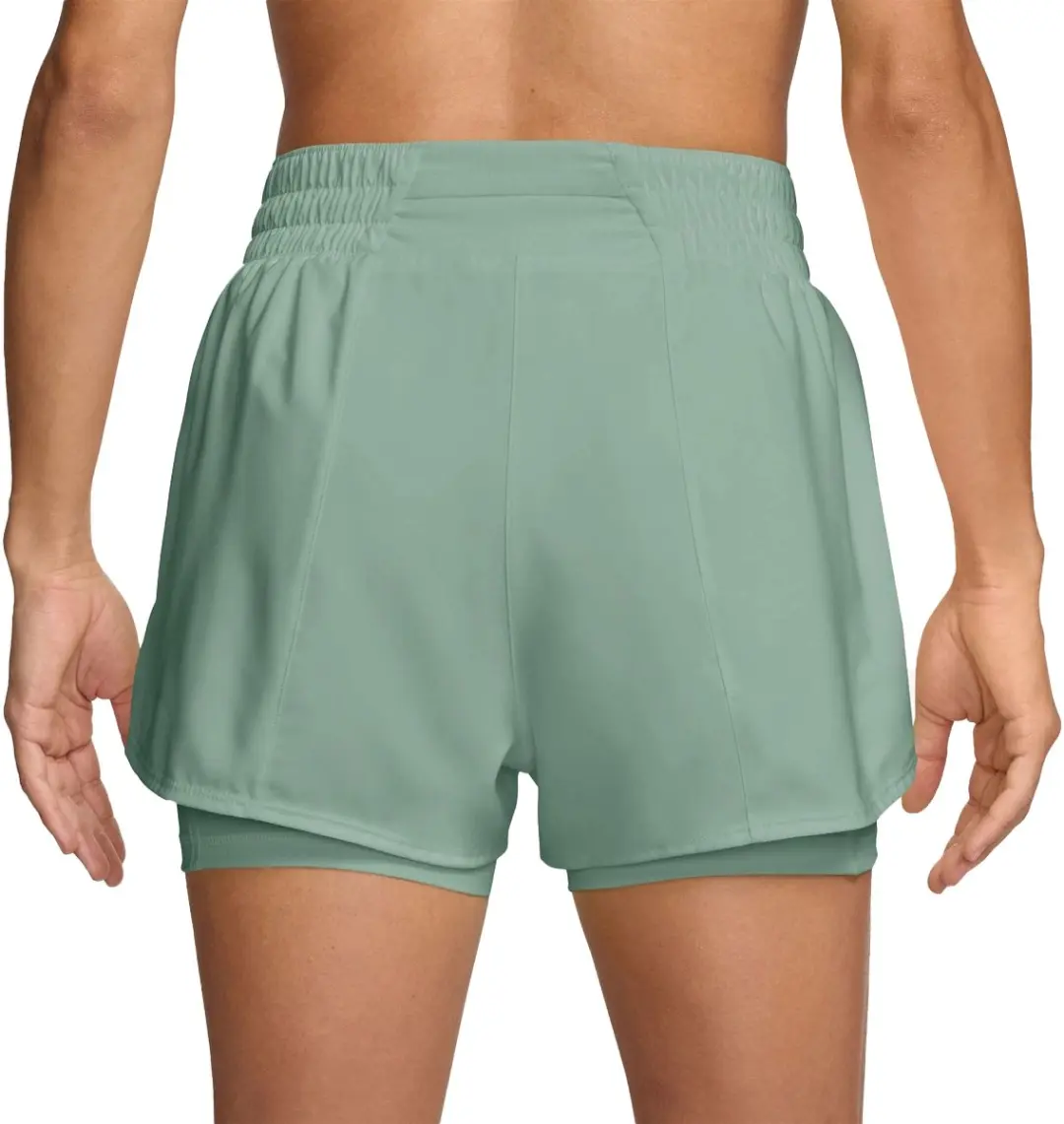 Nike One Dri-Fit Sportshort Dames - M 38 - Groen