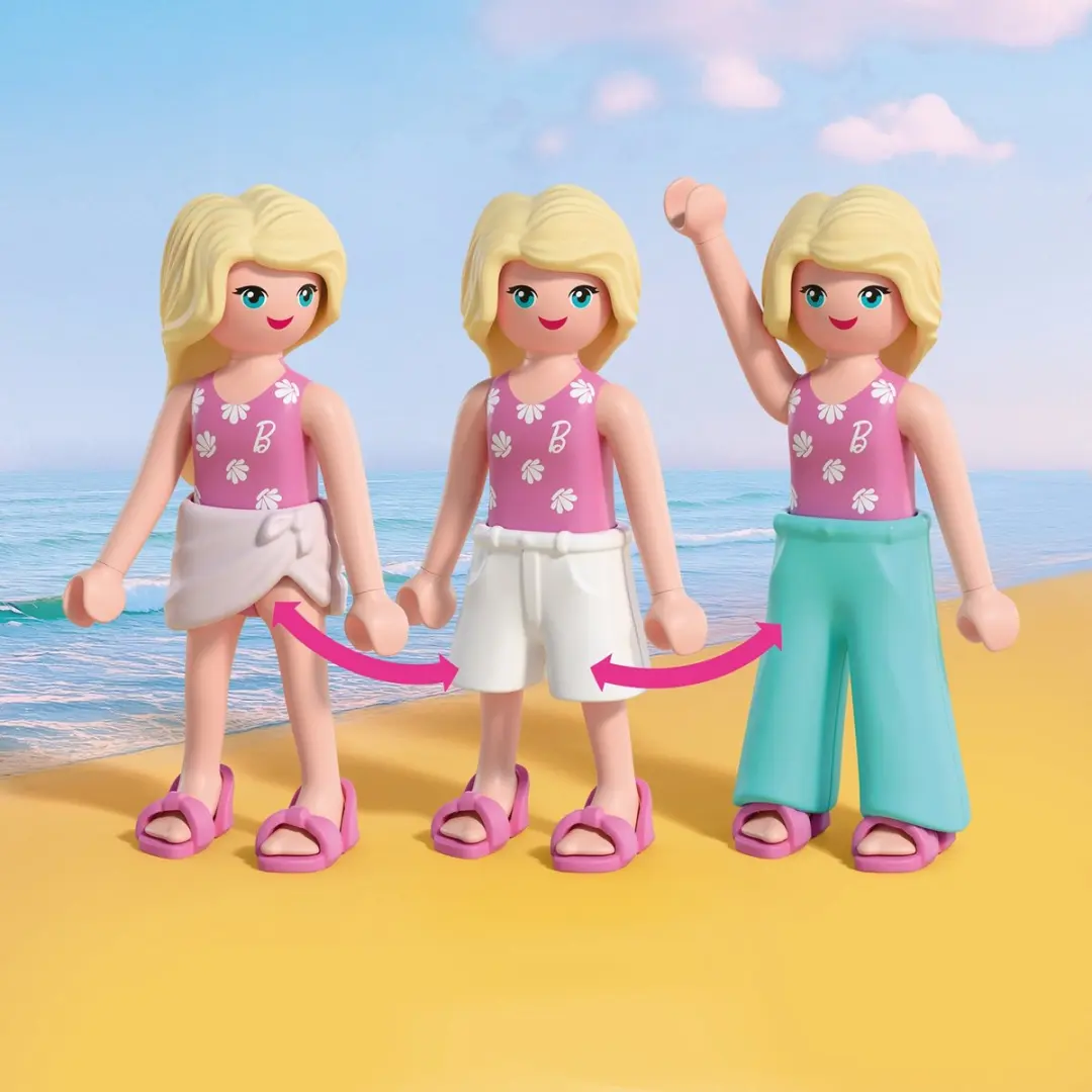 Playmobil X Barbie Beach Fashion Bouwspel - 54 Stukken Multicolor