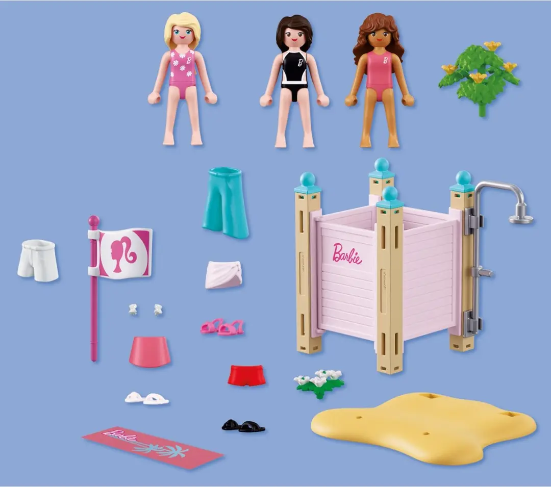Playmobil X Barbie Beach Fashion Bouwspel - 54 Stukken Multicolor