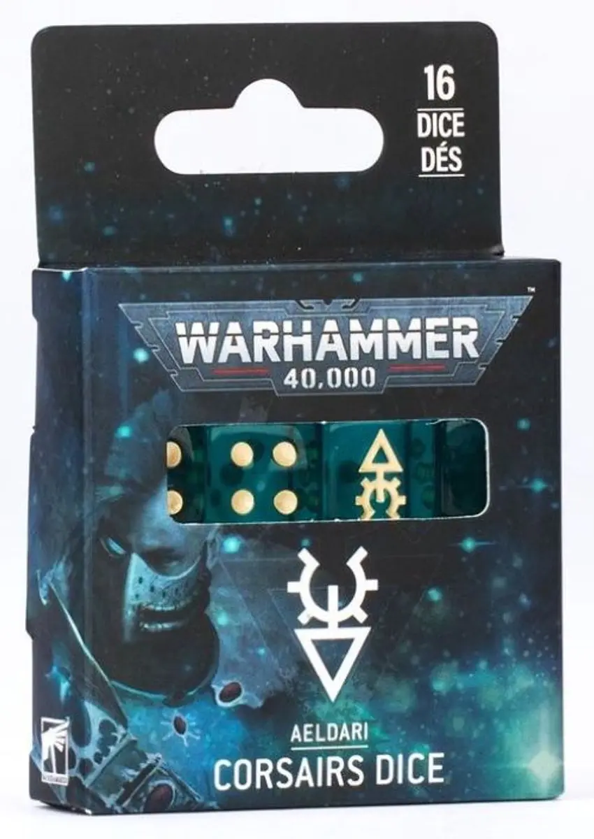 Warhammer 40K Aeldari Corsairs Dice