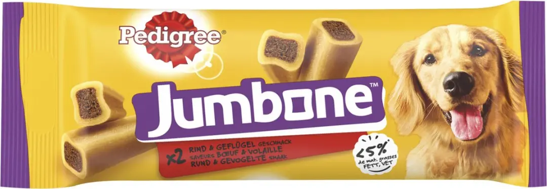 Pedigree Jumbone Medium Rund & Gevogelte 200g