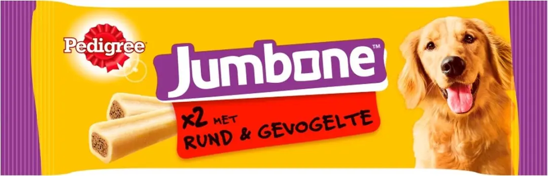 Pedigree Jumbone Medium Rund & Gevogelte 200g
