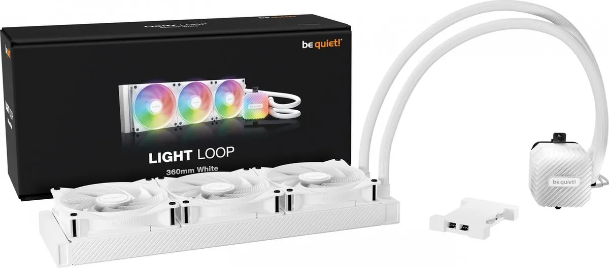 be quiet! LIGHT LOOP BW023 Waterkoeler 360mm - Wit