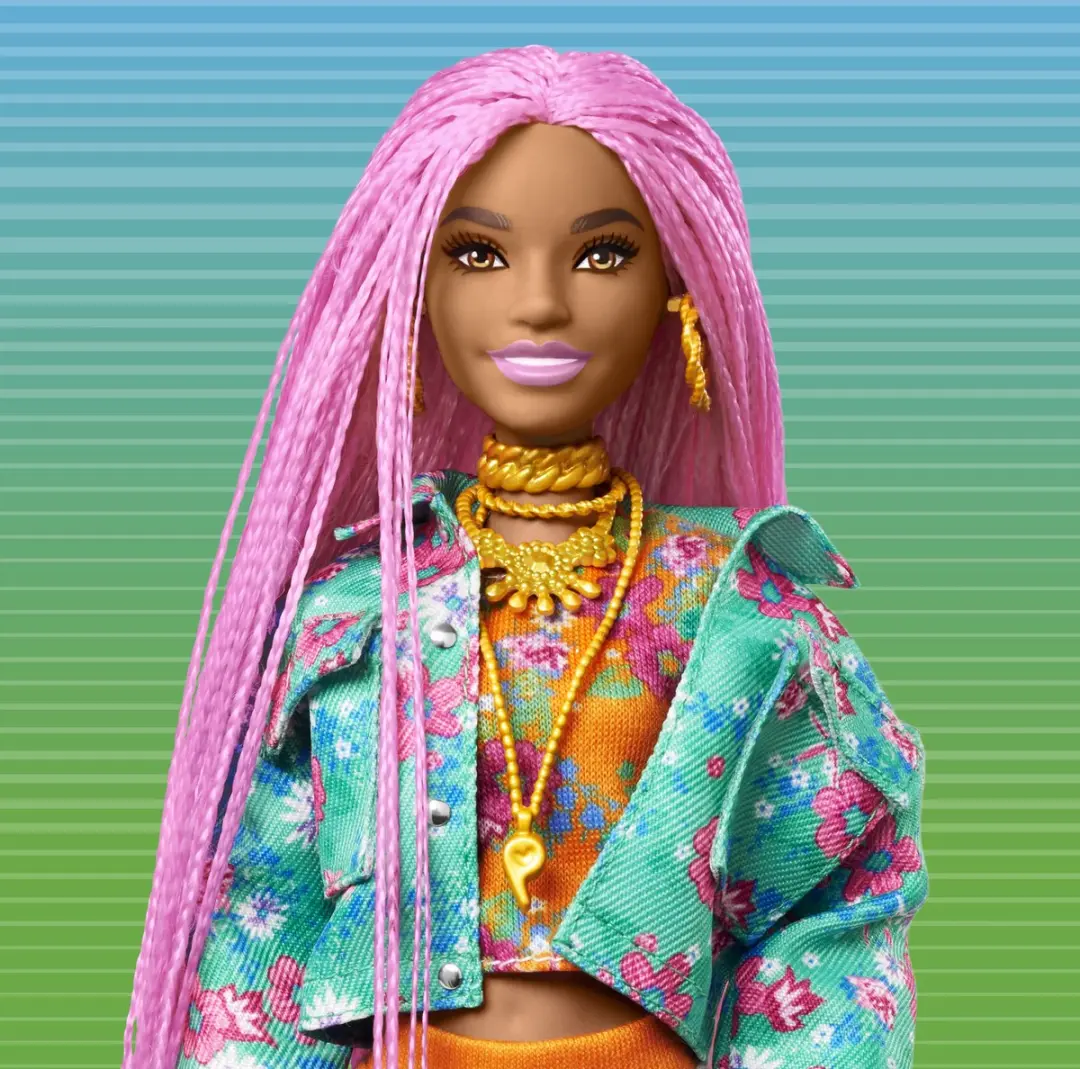 Barbie Tienerpop Extra Unicorn-pig Roze