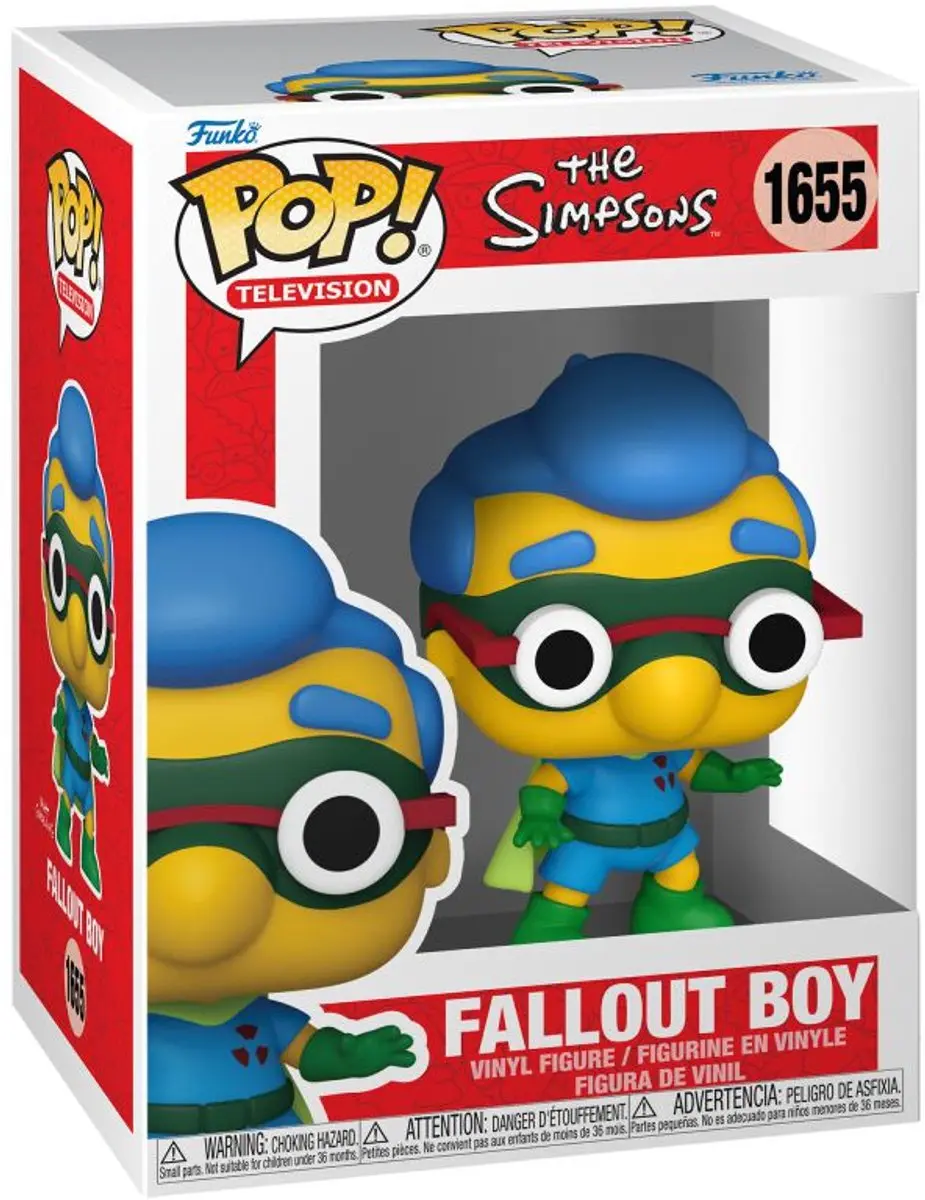 Funko Pop! The Simpsons Fallout Boy #1655