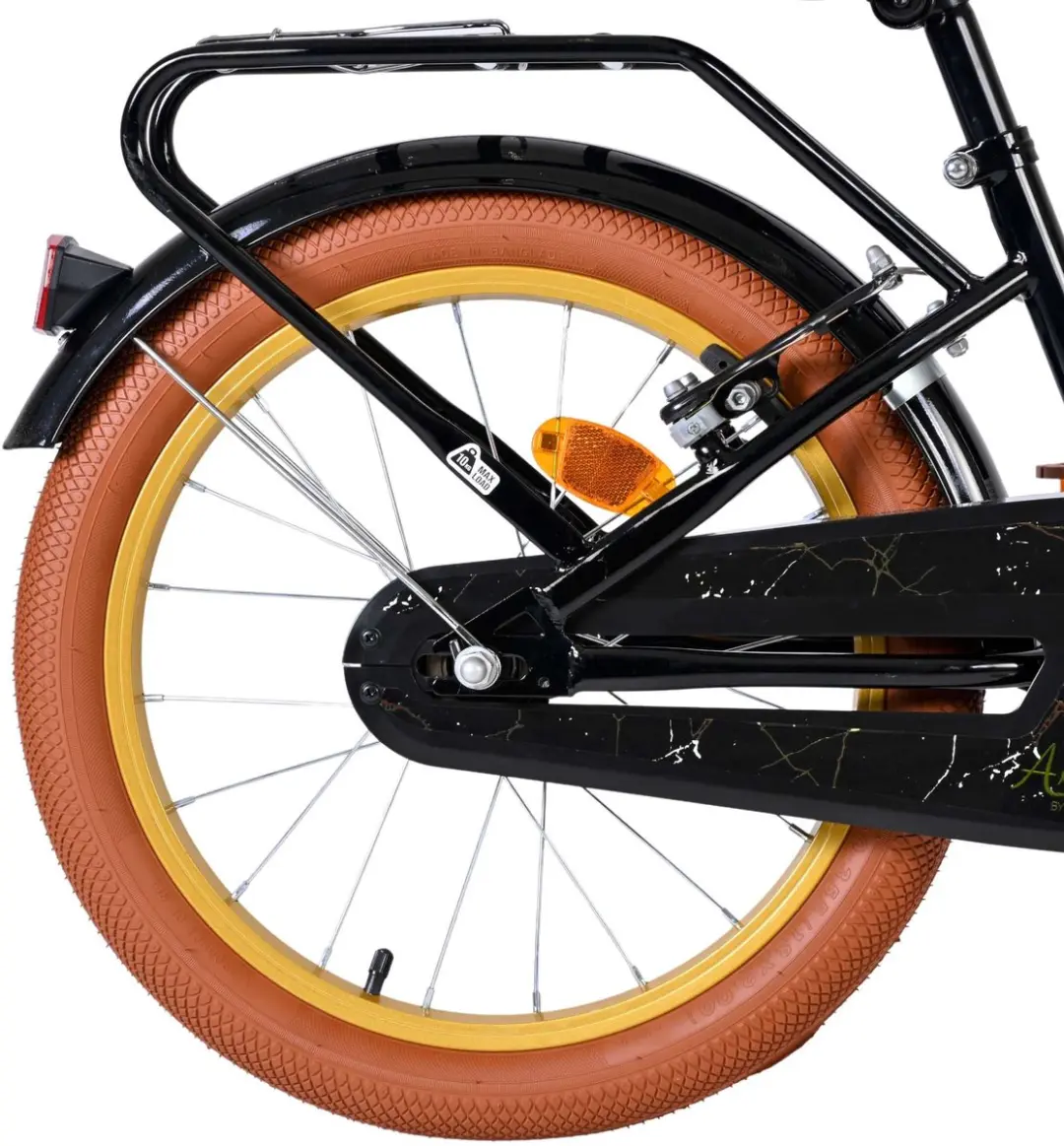Volare Ashley Kinderfiets 18 inch - Zwart