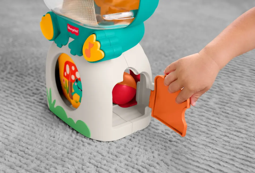 Fisher Price Lichtgevende Rollende Kikker Muzikaal Balspel - Meerkleurig - afbeelding 6 van 6