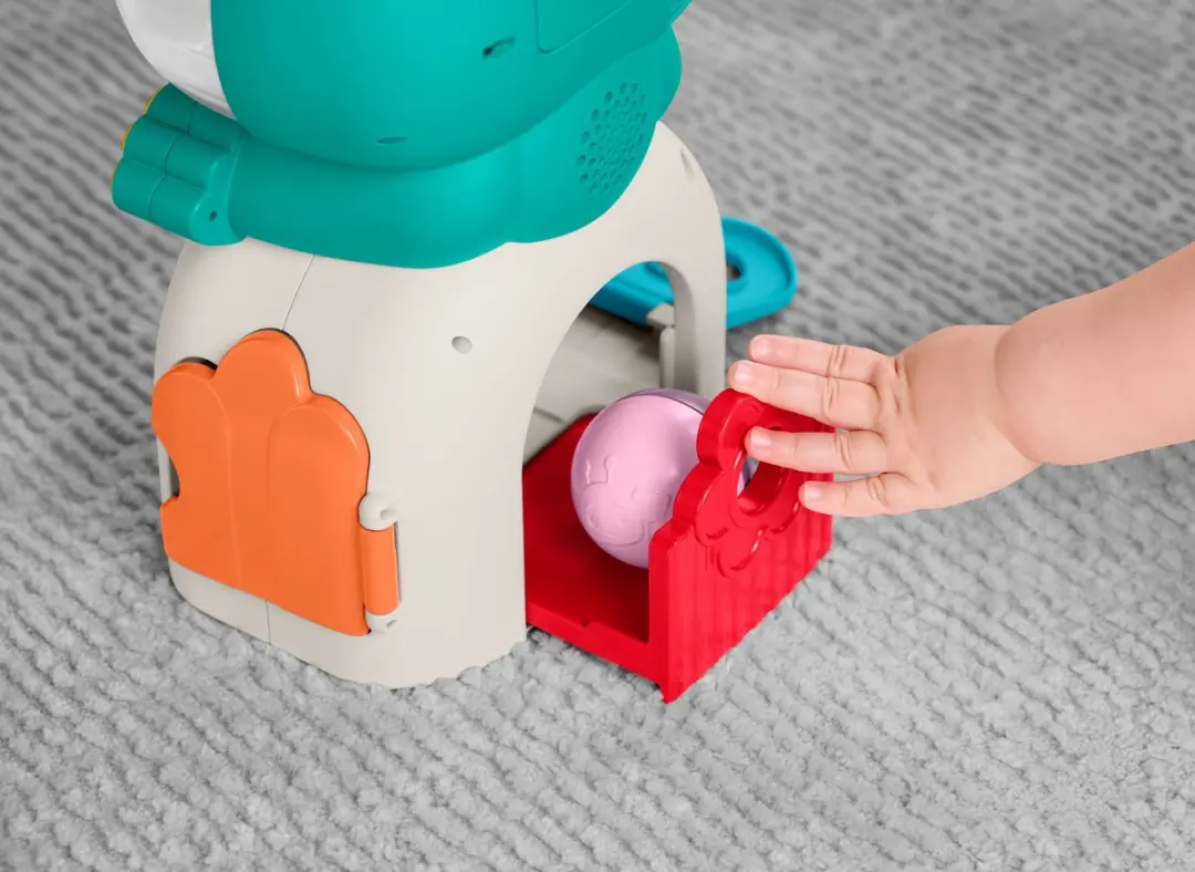 Fisher Price Lichtgevende Rollende Kikker Muzikaal Balspel - Meerkleurig