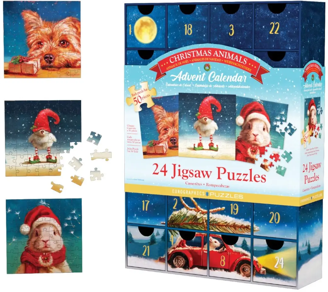 Eurographics Adventskalender Lucia Heffernan - 2450 Stuks Meerkleurig
