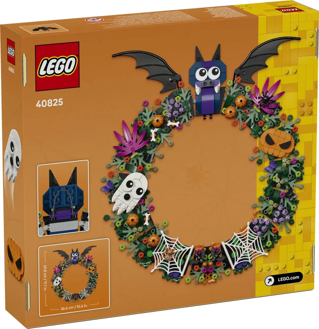 LEGO Halloween 40825 Halloweenkrans - 617 Stukken - Groen - afbeelding 6 van 6