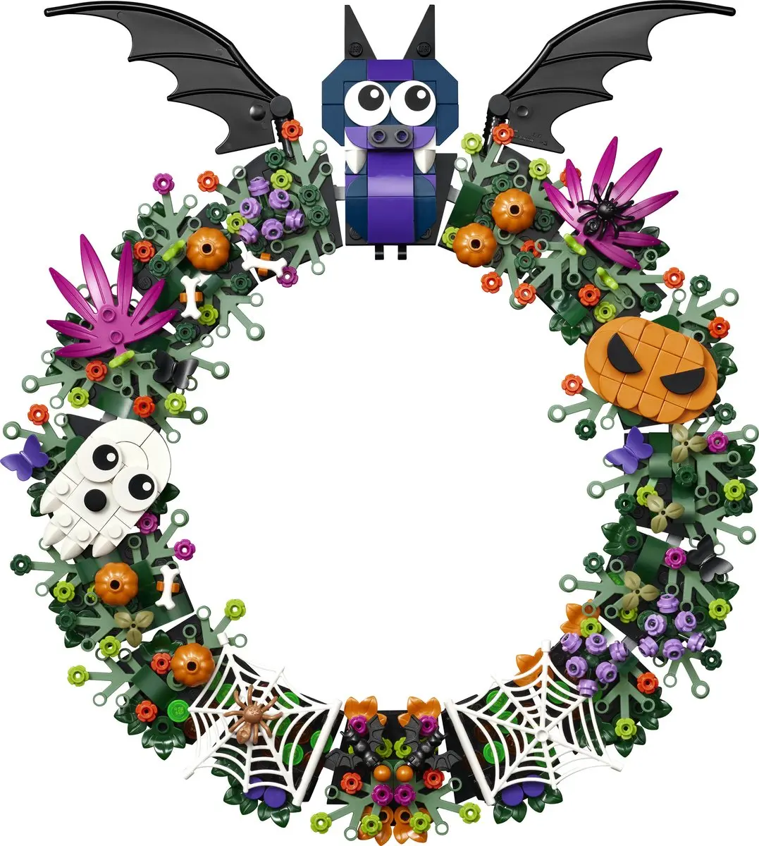 LEGO Halloween 40825 Halloweenkrans - 617 Stukken - Groen