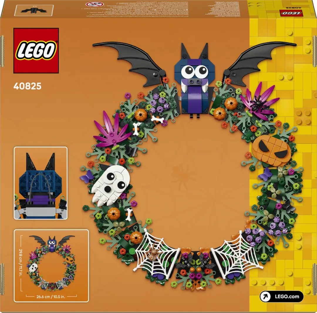 LEGO Halloween 40825 Halloweenkrans - 617 Stukken - Groen