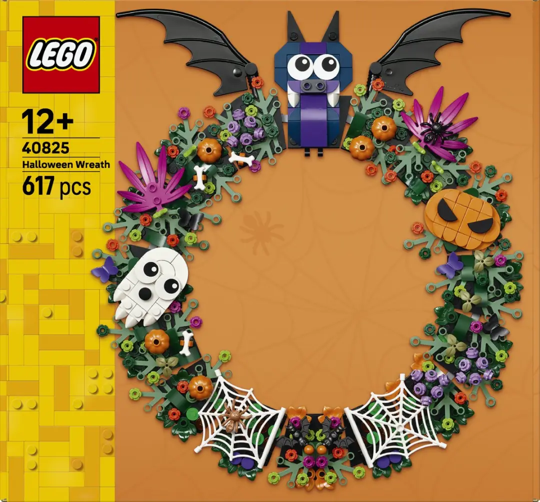 LEGO Halloween 40825 Halloweenkrans - 617 Stukken - Groen