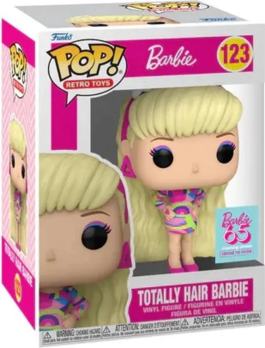 Funko Pop Barbie Totally Hair #123 - Multi