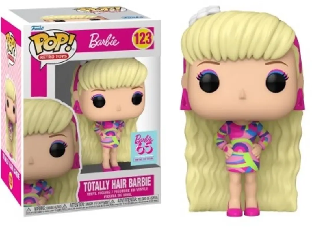 Funko Pop Barbie Totally Hair #123 - Multi