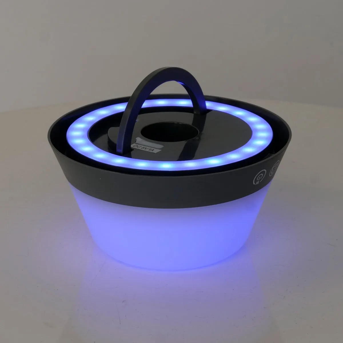 Eglo Meggiano Tafellamp - 2 Lichtpunten - 3000K - Grijs/Wit