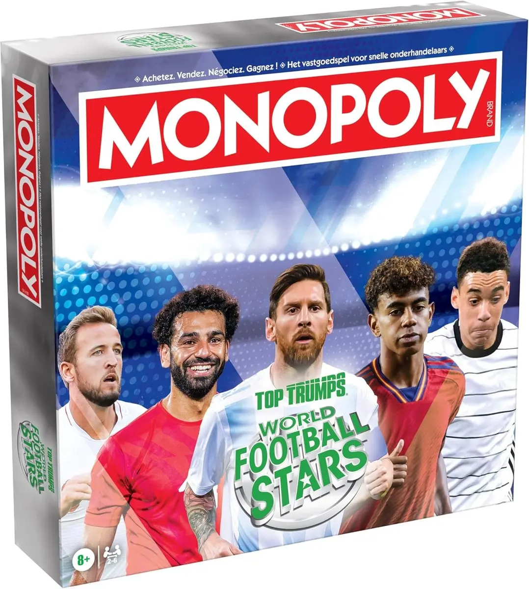 Asmodee Monopoly World Football Stars - WK Voetbaleditie