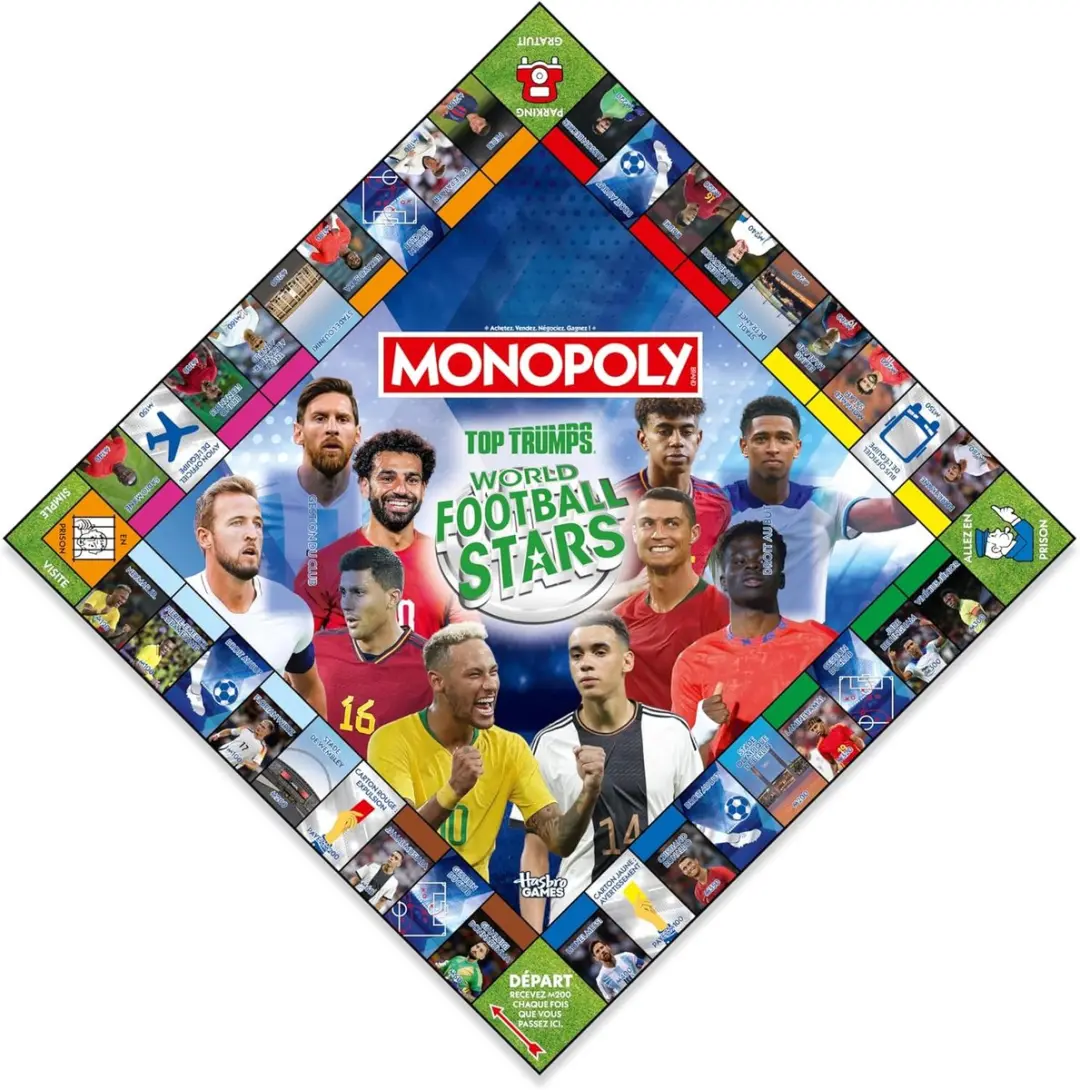 Asmodee Monopoly World Football Stars - WK Voetbaleditie