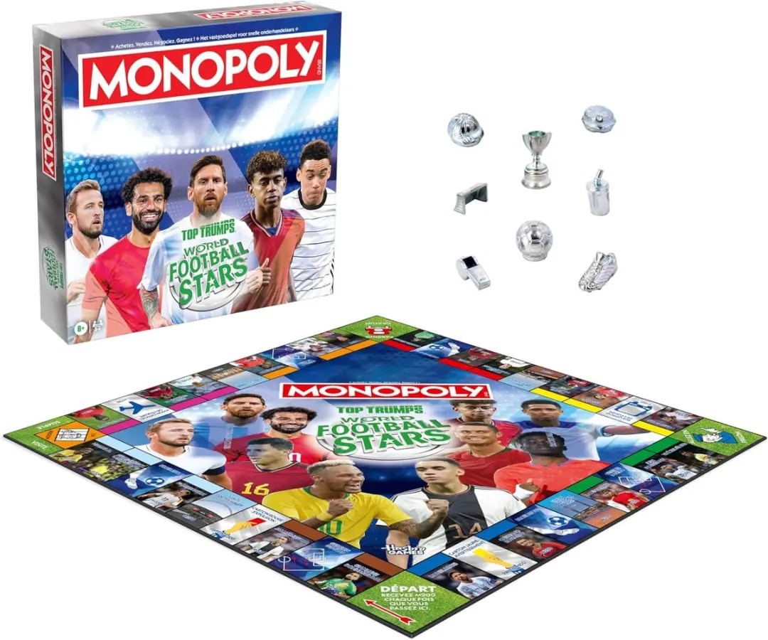 Asmodee Monopoly World Football Stars - WK Voetbaleditie