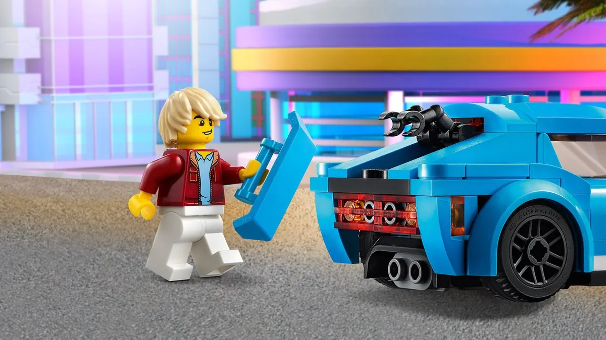 LEGO City Sportwagen 60285 - 89 Stukken - afbeelding 5 van 6