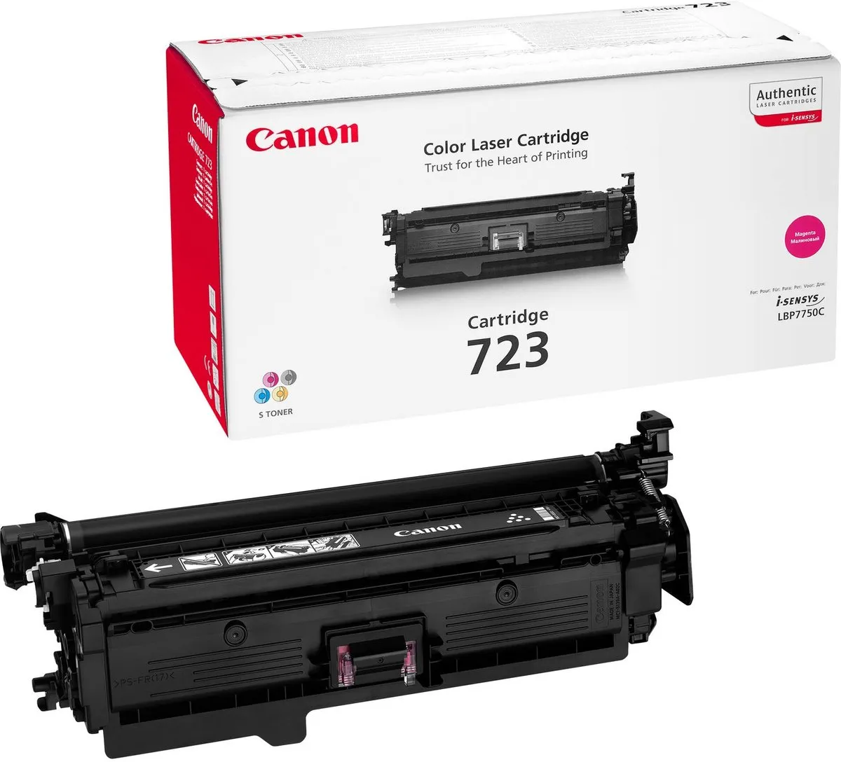 Canon 723M Tonercartridge - Magenta - 8500 Pagina's
