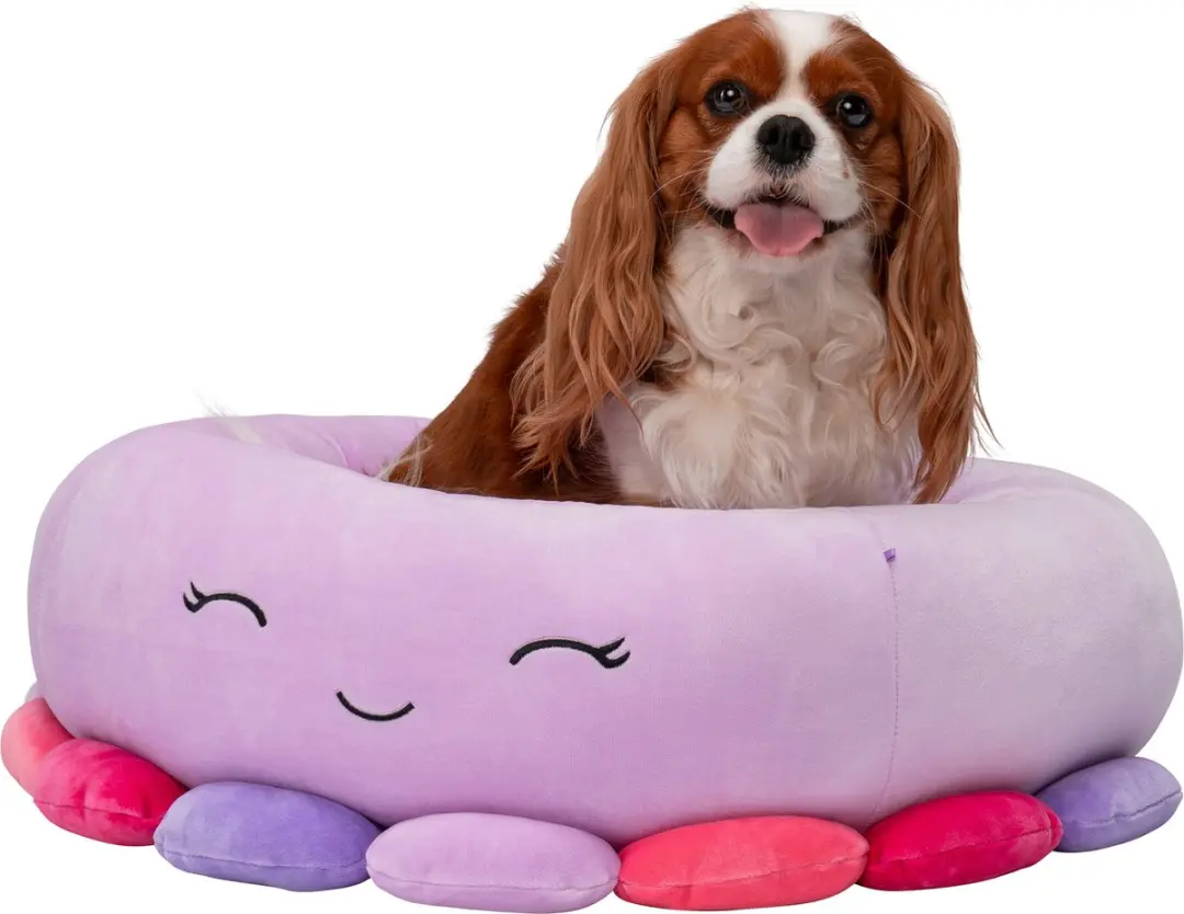 Squishmallows Beula The Octopus Huisdierenbed 60cm - Paars