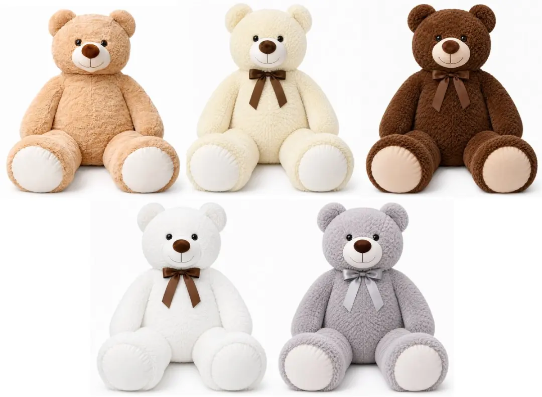 Topknuffels Teddybeer Grijs 150cm - XXL Pluche Knuffel