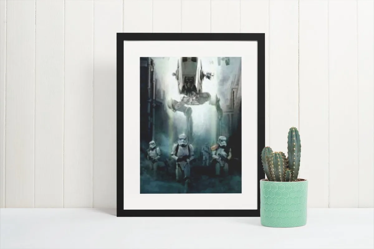 Star Wars Rogue One Stormtrooper Patrol Poster 60x80cm - Multicolor