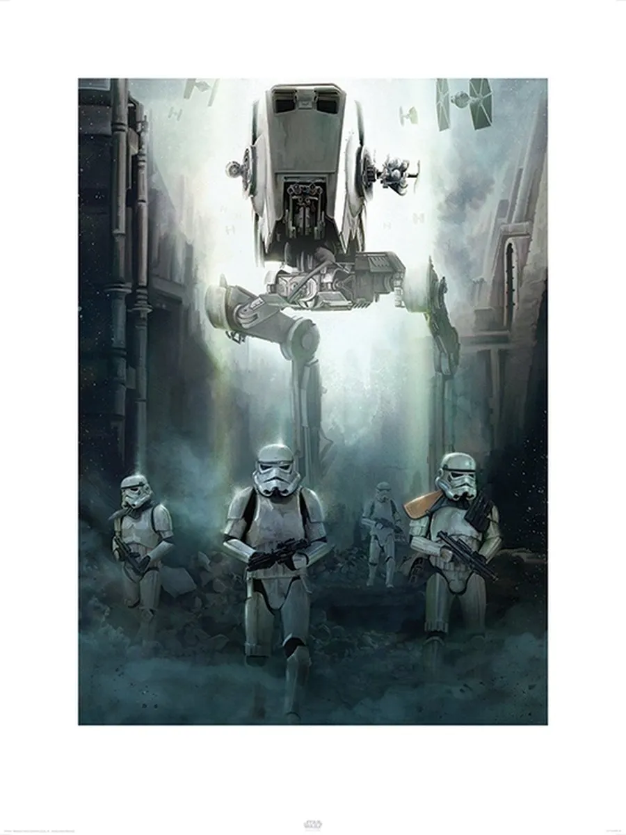 Star Wars Rogue One Stormtrooper Patrol Poster 60x80cm