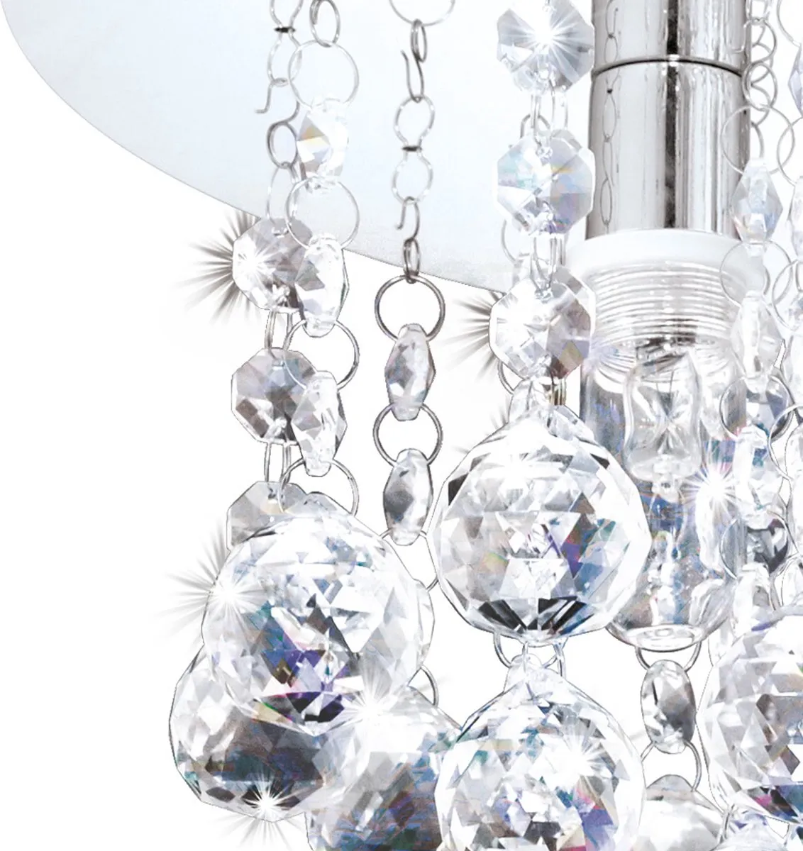 Eglo Batholino Almonte Plafondlamp 8 Lichts - Chroom