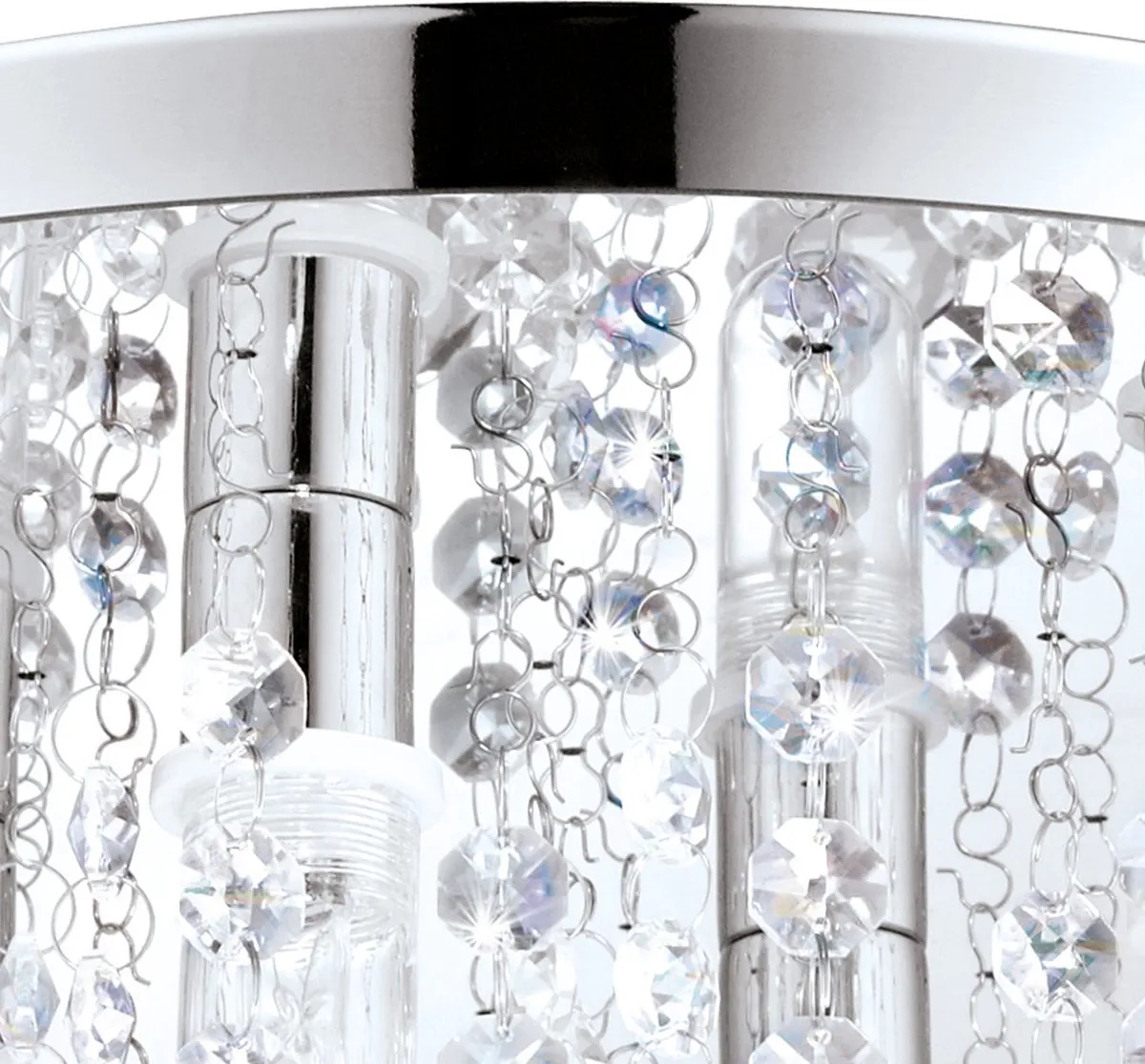 Eglo Batholino Almonte Plafondlamp 8 Lichts - Chroom