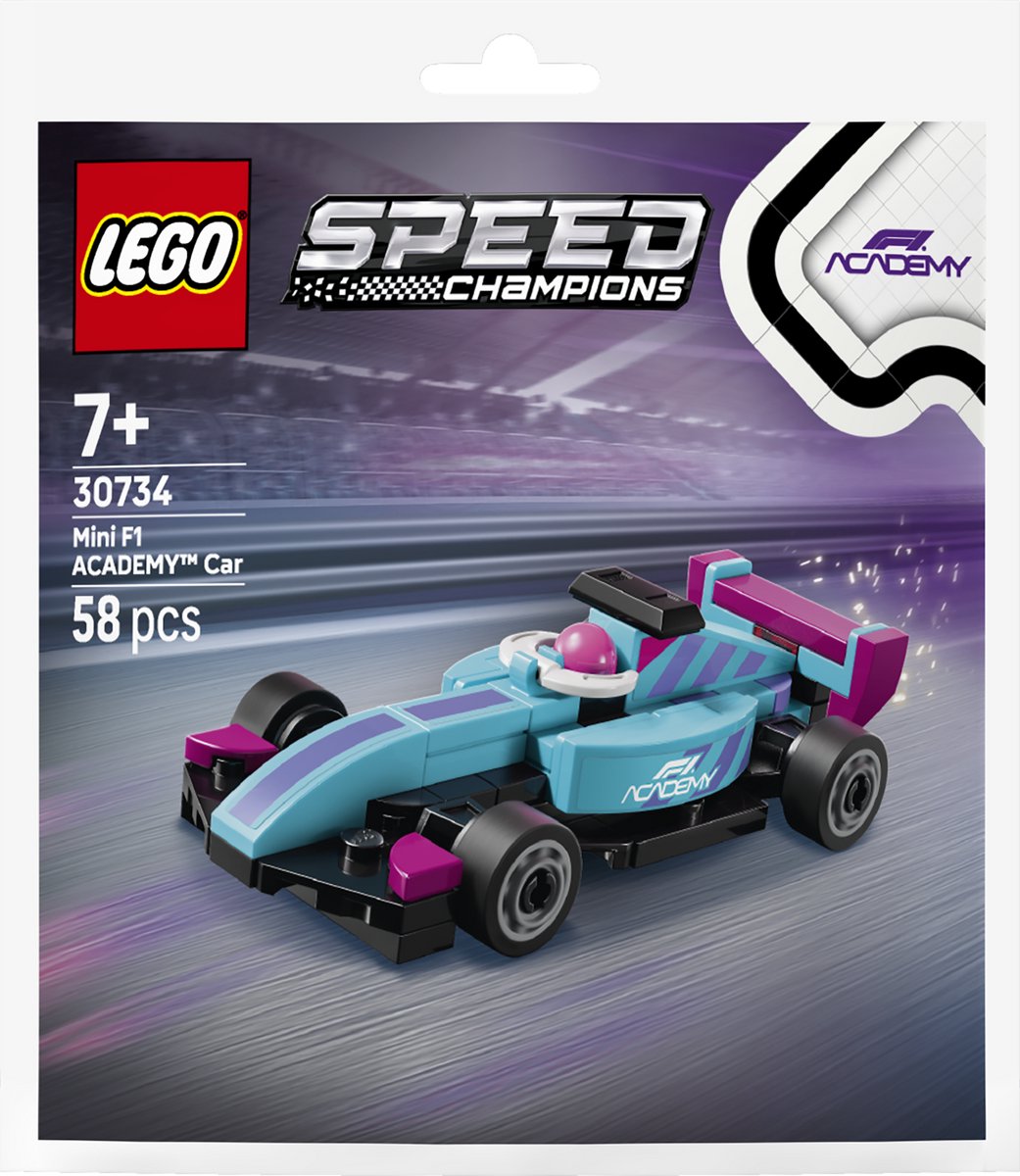 LEGO Speed Champions - Mini F1 ACADEMY™ auto - 30734