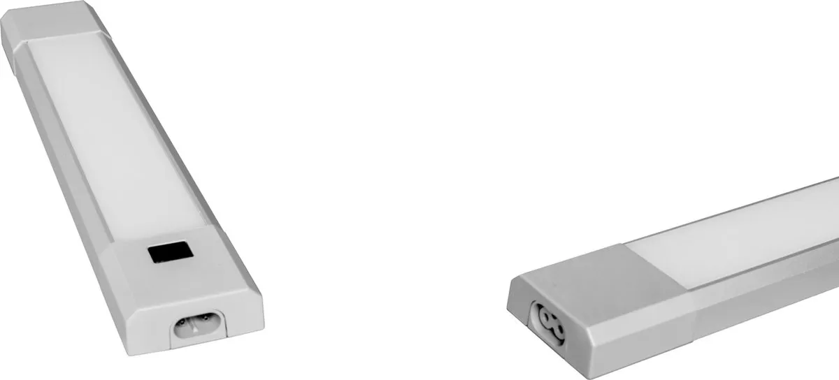 LEDVANCE Batterij-aangedreven armatuur LED: voor kastonderzijden, Linear LED Slim RGBW / 4 W, 220…240 V, stralingshoek: 110, Warm wit, 3000 K, body materiaal: aluminum/polycarbonate (pc), IP20