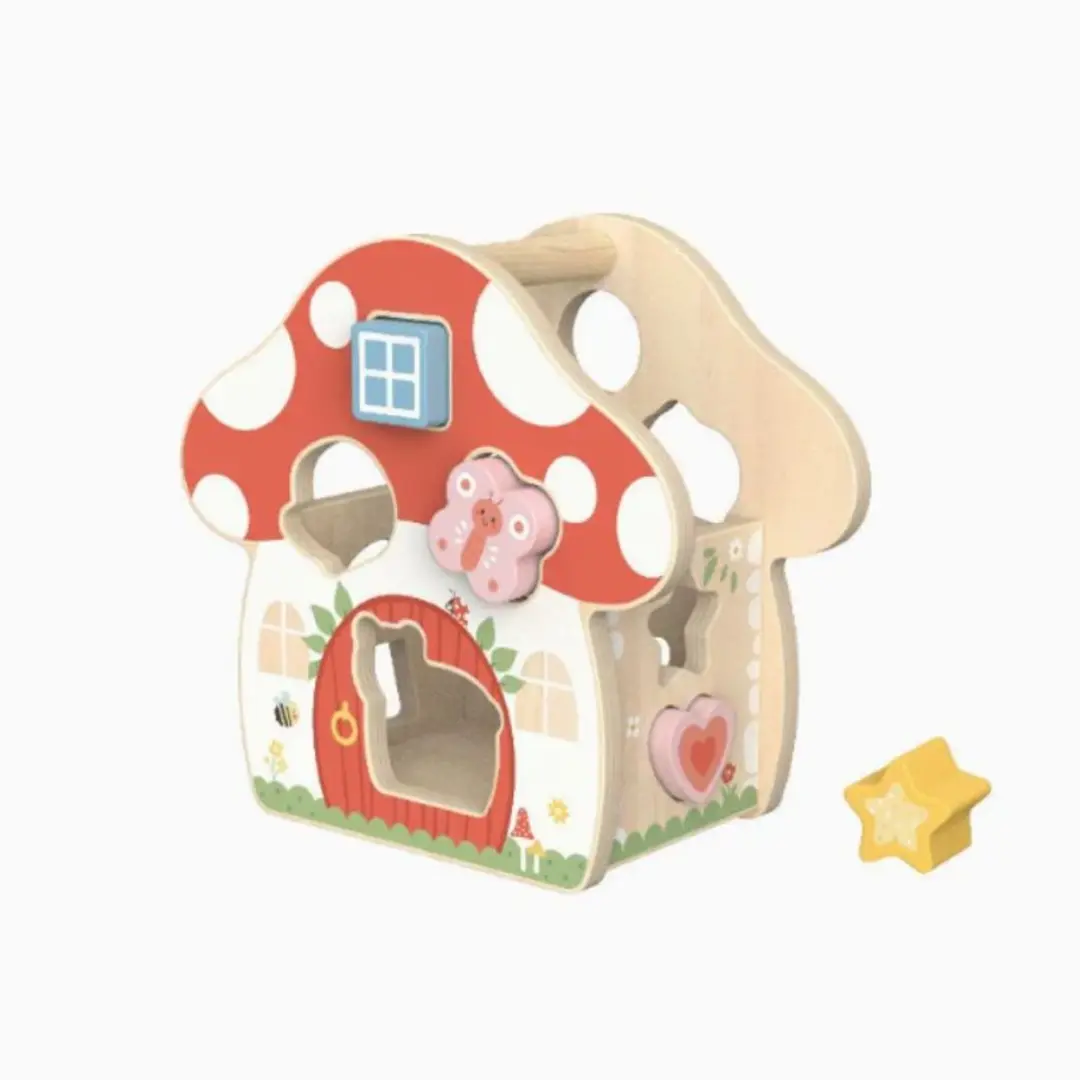 Tooky Toy Twindle TookyLand Montessori Mushroom House
