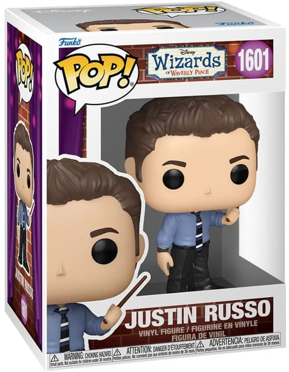 Funko Pop! Disney Wizards of Waverly Place Justin Russo #1601 - Multi