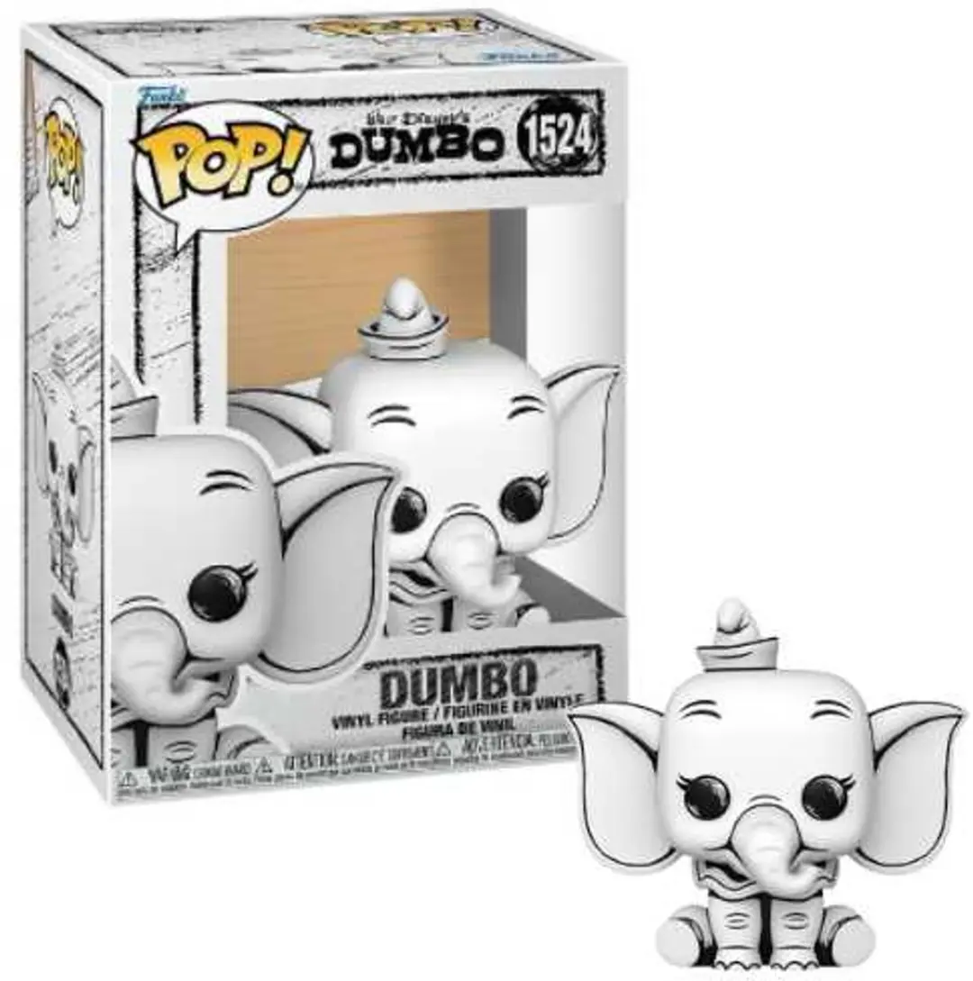 Funko Pop! Dumbo Sketched Vinylfiguur - Multicolor