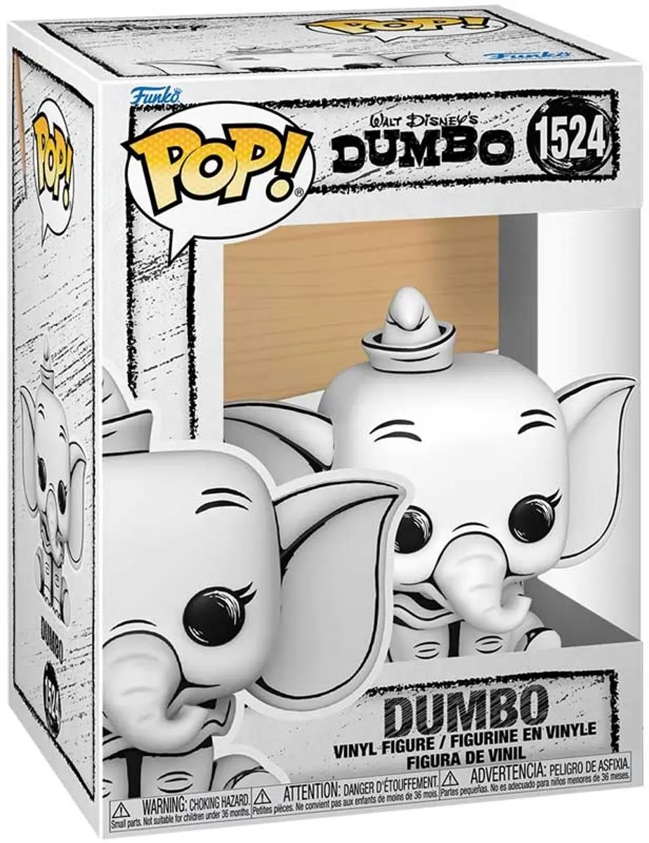 Funko Pop! Dumbo Sketched Vinylfiguur - Multicolor