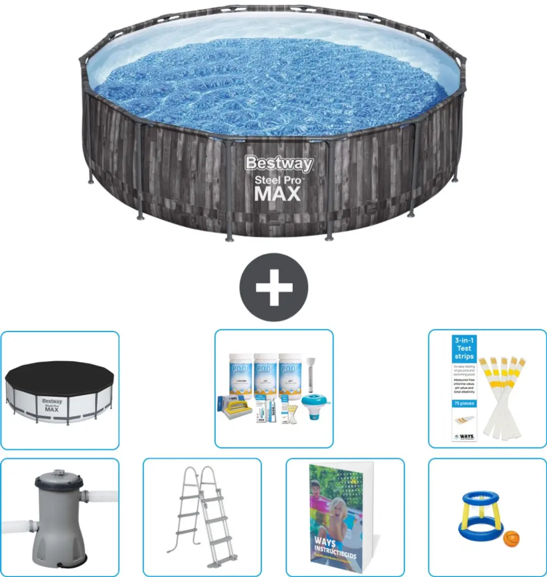 Bestway Steel Pro MAX Zwembad 427cm