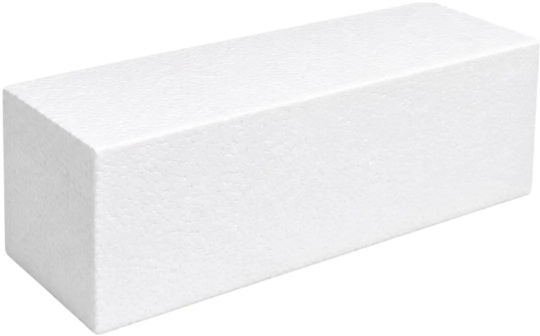 Bellatio Design Piepschuim Baksteen 30x10x10cm Wit