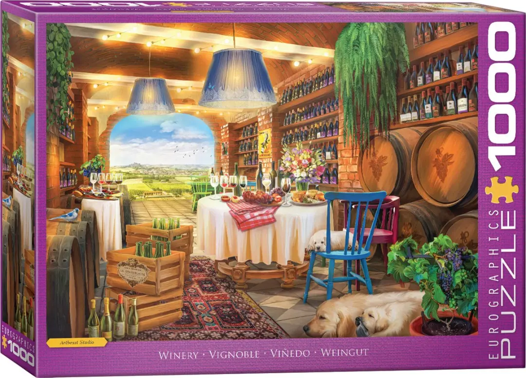 Eurographics Winery Artbeat Studio Legpuzzel 1000 Stuks