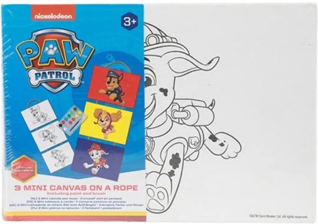 Toi-Toys Paw Patrol Mini Canvas Schilderijen