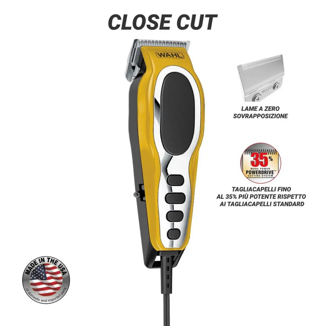 Wahl Close Cut Pro Tondeuse - Zwart